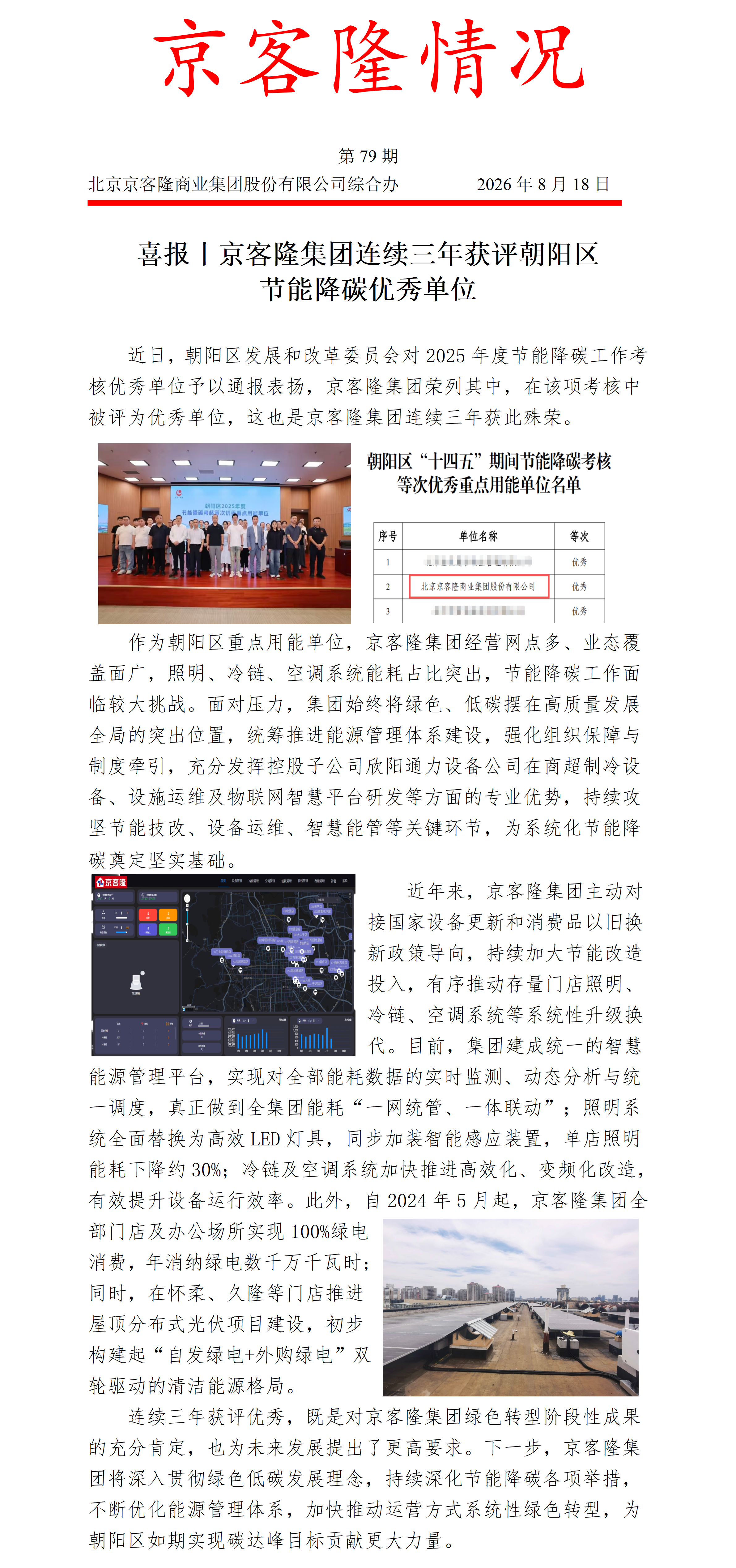 京客隆情况79 喜报丨京客隆集团连续三年获评朝阳区节能降碳优秀单位_01.png